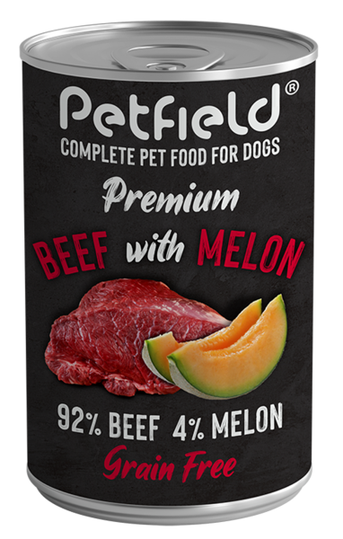 Premium wetfood Beef & Melon